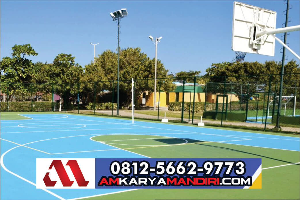 jasa lapangan basket, kontraktor lapangan basket, jasa pembuatan lapangan basket di medan