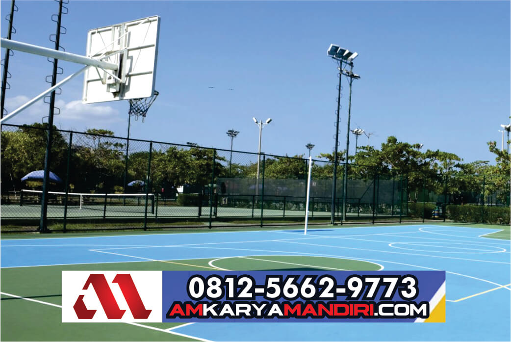 jasa lapangan basket, kontraktor lapangan basket, jasa perbaikan lapangan basket di medan